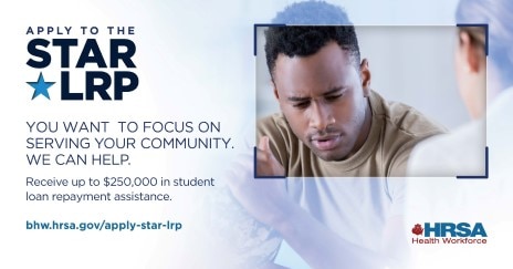 Apply to the STAR LRP. You want to focus on serving your community. We can help. Receive up to $250,000 in student loan repayment assistance. bhw.hrsa.gov/apply-star-lrp