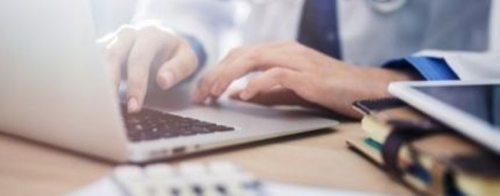 person at a computer