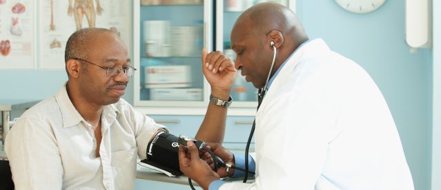 Doctor with a patient