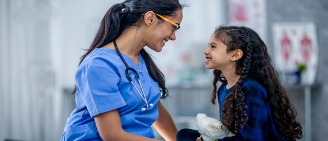 nurse with patient