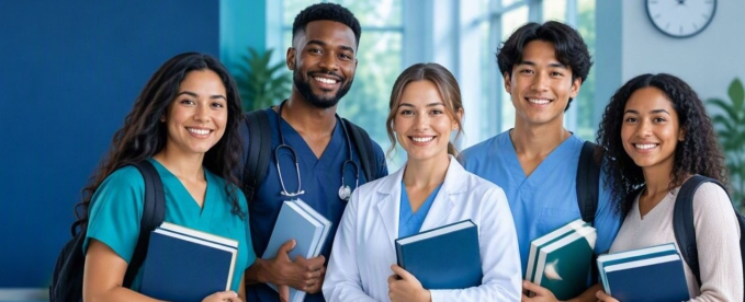 group of health care workers